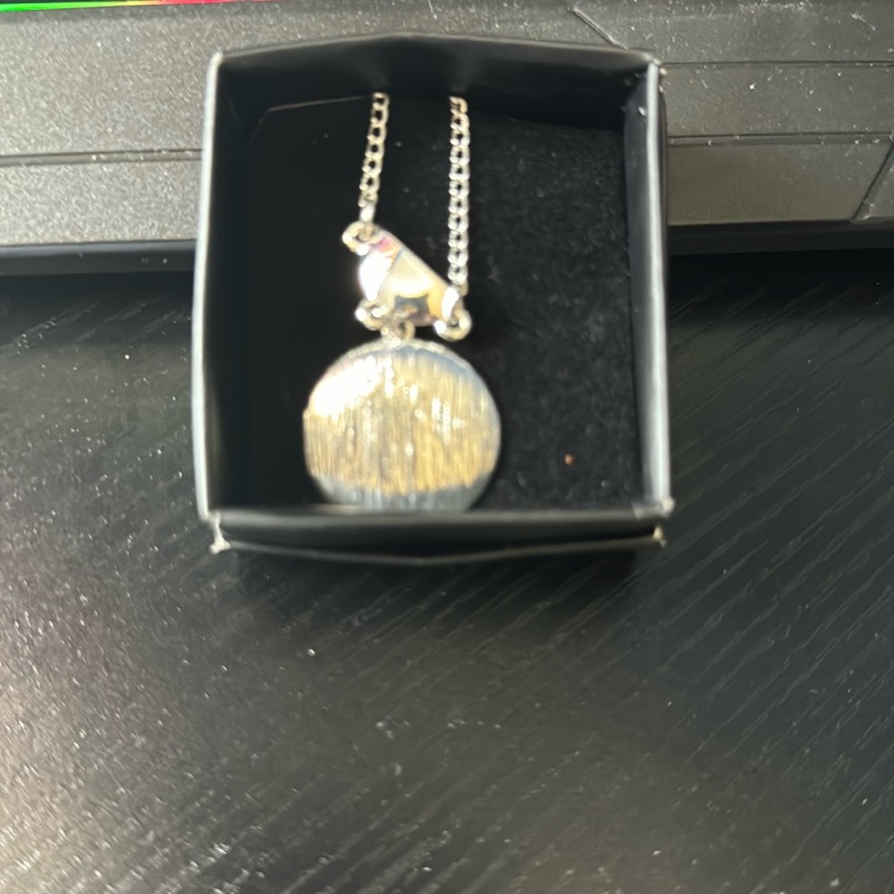 Suncoast Silvertone Necklace Avon